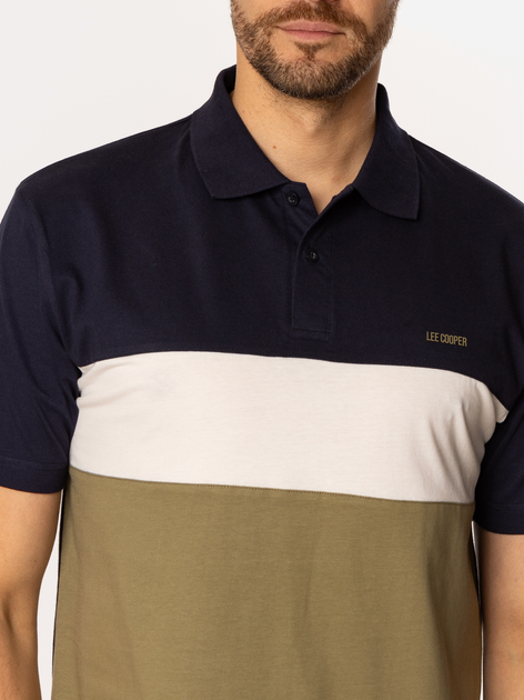 Koszulka polo męska Lee Cooper Til-5015 2XL Wielobarwna (5905991730262) - obraz 4
