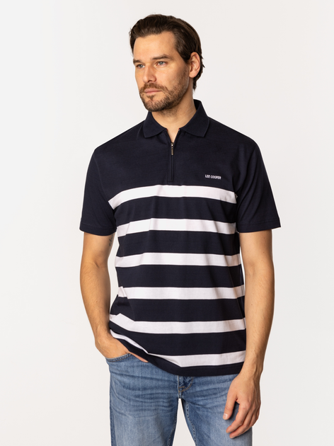 Koszulka polo męska Lee Cooper Tolfe-5036 M Granatowa (5905991731030) - obraz 3