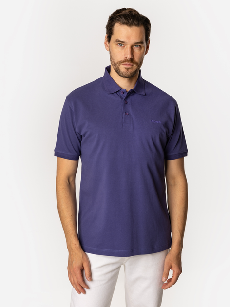 Koszulka polo męska Lee Cooper Tomo-5055 M Fioletowa (5905991730477) - obraz 3