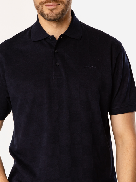 Поло довге чоловіче Lee Cooper Trey-5050 L Темно-синє (5905991729709) - зображення 4