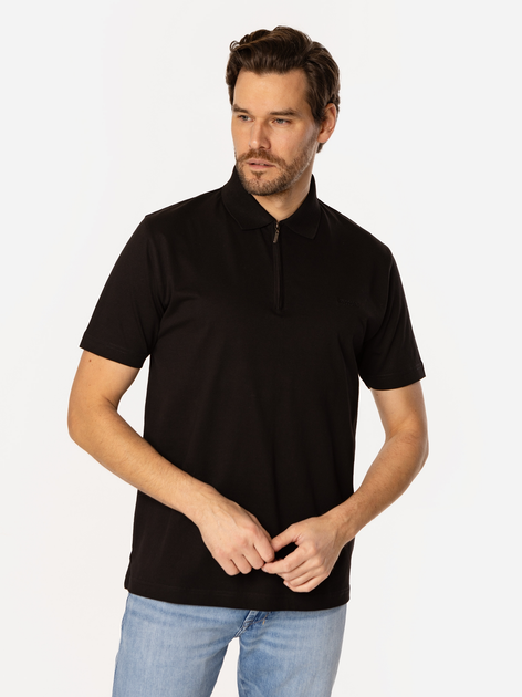 Koszulka polo męska Lee Cooper Tris-5056 2XL Czarna (5905991729822) - obraz 4