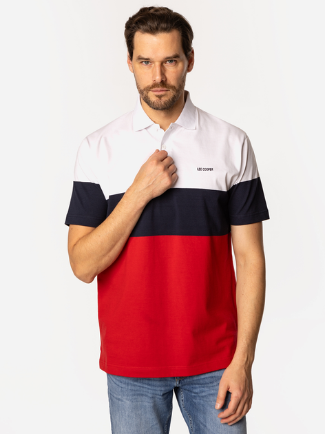 Поло довге чоловіче Lee Cooper Triton-5007 XL Червоне (5905991730972) - зображення 3