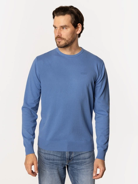 Джемпер чоловічий Lee Cooper Andy Organic M Блакитний (5905991722885) - зображення 3