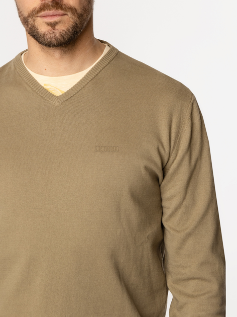 Джемпер чоловічий Lee Cooper Adam Organic 2XL Хакі (5905991722830) - зображення 4
