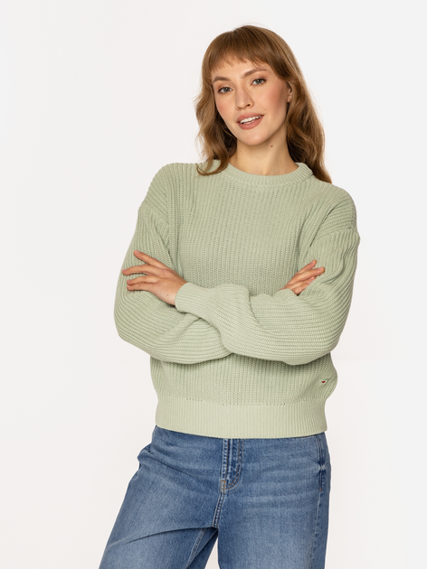 Джемпер жіночий Lee Cooper Yana Organic M Оливковий (5905991722977) - зображення 3