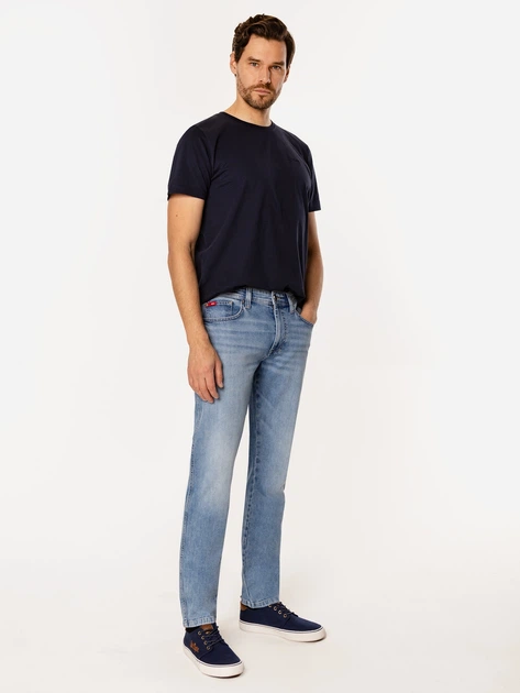 Jeansy slim fit męskie Lee Cooper Lc7504-3146 33-32 Błękitne (5905991739906) - obraz 5