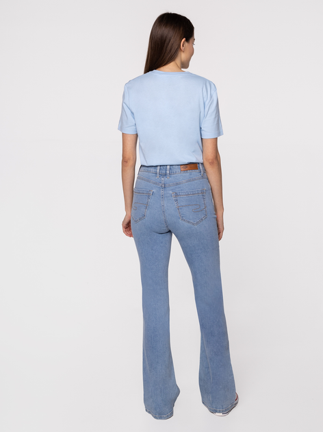 Jeansy dzwony damskie Lee Cooper Becca-2418 28-32 Błękitne (5905991741961) - obraz 4