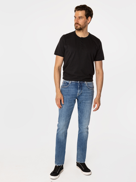 Jeansy slim fit męskie Lee Cooper Denzel-3007 31-32 Błękitne (5905991741794) - obraz 3