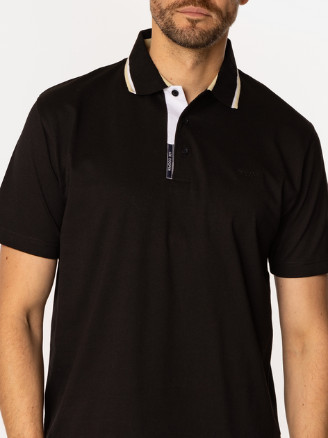 Koszulka polo męska Lee Cooper Ronnie-4100 L Czarna (5905991730569) - obraz 4