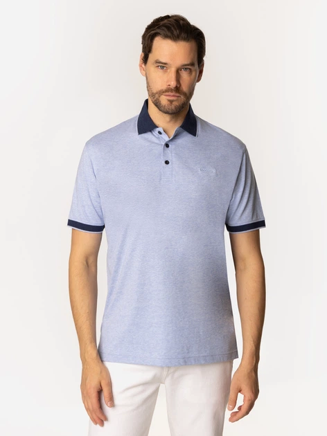 Koszulka polo męska Lee Cooper Tadeo-5030 L Błękitna (5905991730361) - obraz 3