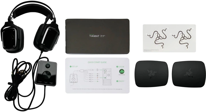 RAZER TIAMAT 7.1 V2 CLUX-11SA スタンド セット売り Наушники Razer Tiamat 7.1 V2 (RZ04-02070100-R3M1) купить в