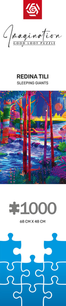 Puzzle GOOD LOOT Imagination Puzzle: Redina Tili Sleeping Giants 1000 elementów (5908305249672) - obraz 6