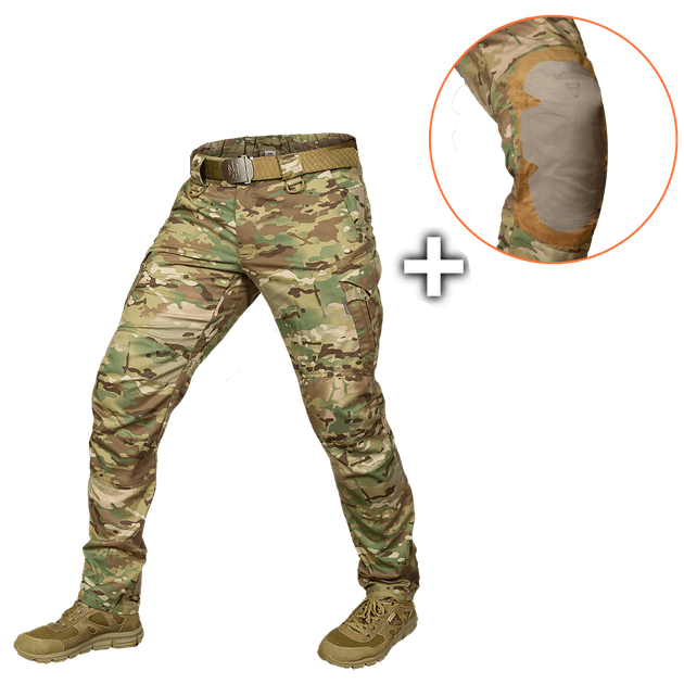 Тактичний літній Комплект Кітель,штани Blitz Twill Multicam L - зображення 3