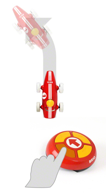 Машинка на радіокеруванні Brio R/C Race Car Red 30388 (7312350303889) - зображення 5