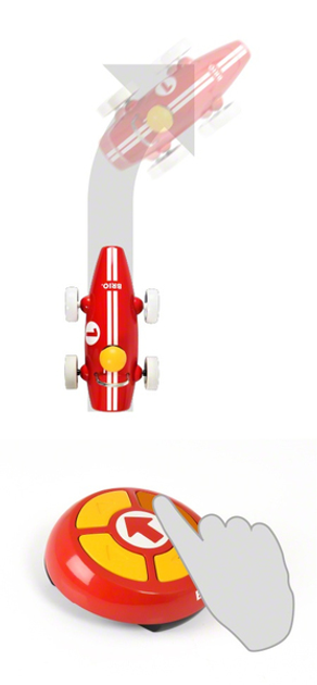 Машинка на радіокеруванні Brio R/C Race Car Red 30388 (7312350303889) - зображення 7