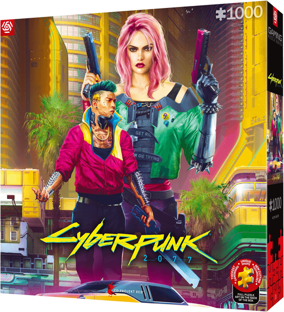 Puzzle GOOD LOOT Cyberpunk 2077 Kitsch Style 1000 elementów (5908305249696) - obraz 3