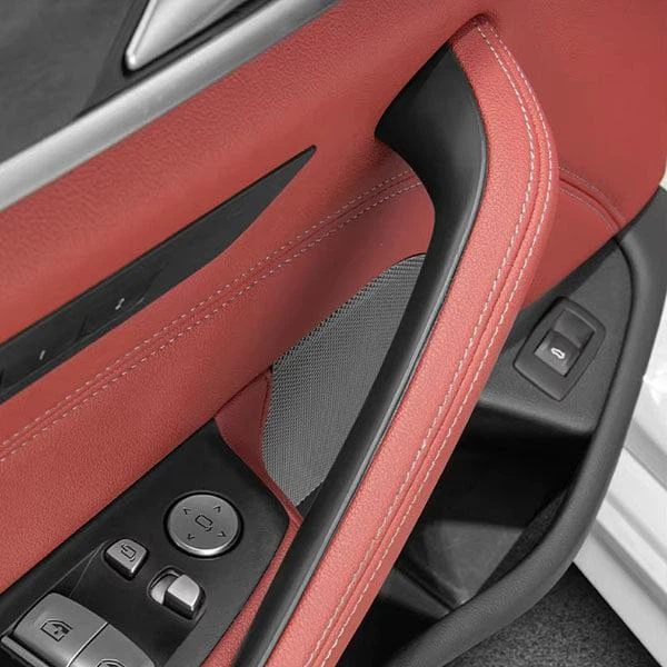 Комплект накладок на внутрішні ручки дверей bmw G30 G38 ix3 G01 G02 - зображення 5