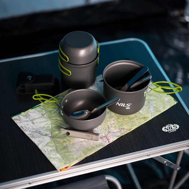 Набір туристичного посуду Nils Canteen Set XL NC1767 (5907695554342) - зображення 11