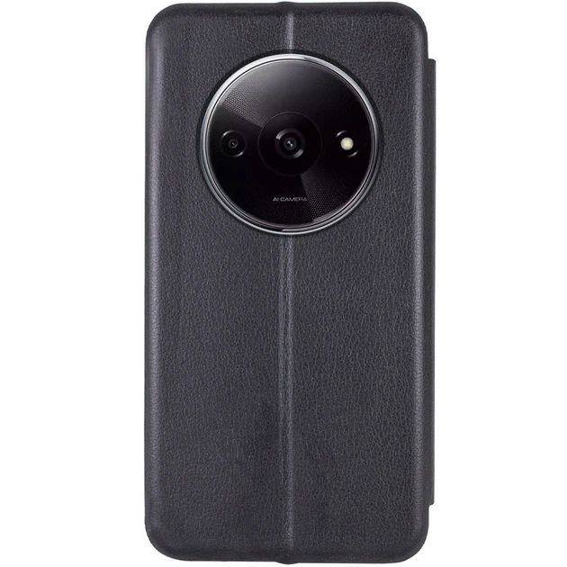 Кожаный чехол-книжка Classy для Xiaomi Redmi A3 Black - Фото 3 Кожаный чехол-книжка Classy для Xiaomi Redmi A3 Black - изображение 3