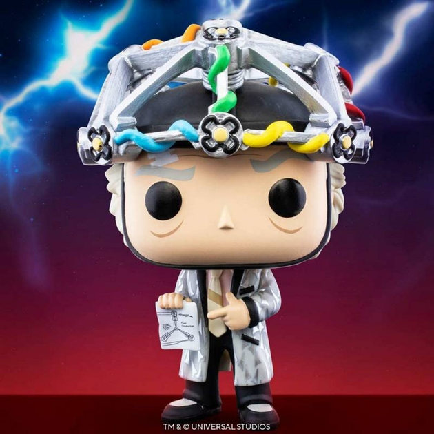 Фигурка Funko Pop Назад в будущее Док в шлеме Back to the Future Doc with helmet 10 см FP BF D H 959 - Фото 3 Фигурка Funko Pop Назад в будущее Док в шлеме Back to the Future Doc with helmet 10 см FP BF D H 959 - изображение 3