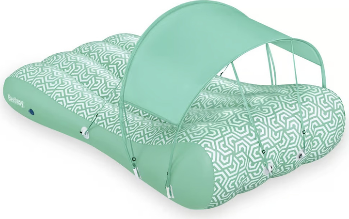 Dmuchany materac Bestway do pływania z daszkiem Comfy Chill 178 x 102 cm 35837 (6941607352052) - obraz 7
