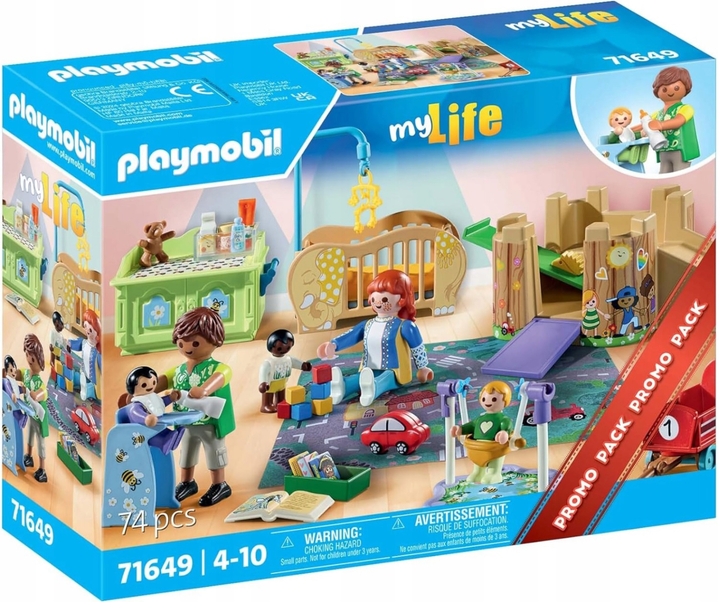 Набір дитячих іграшок Playmobil My Life Група малюків 71649 (4008789716491) - зображення 1