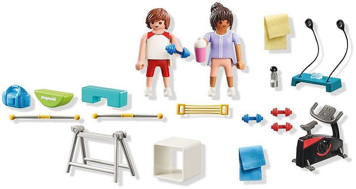 Дитячий ігровий набір Playmobil My Life Фітнес-тренування 71806 (4008789718068) - зображення 3