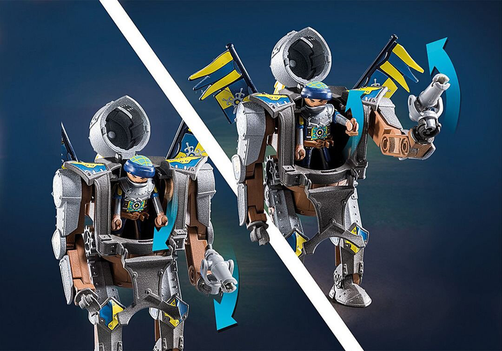Zestaw zabawek dla dzieci Playmobil Novelmore Robot bojowy 71300 (4008789713001) - obraz 5