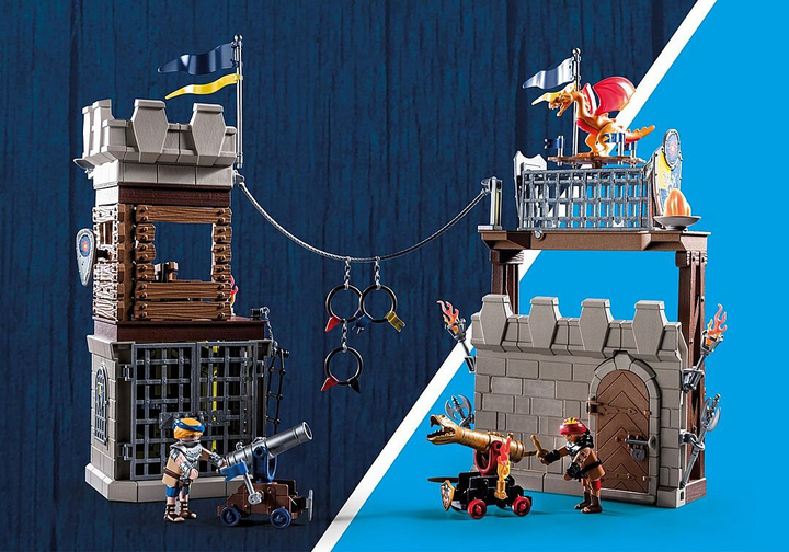 Дитячий ігровий набір Playmobil Novelmore проти Burnham Raiders Turn Square 71298 (4008789712981) - зображення 4