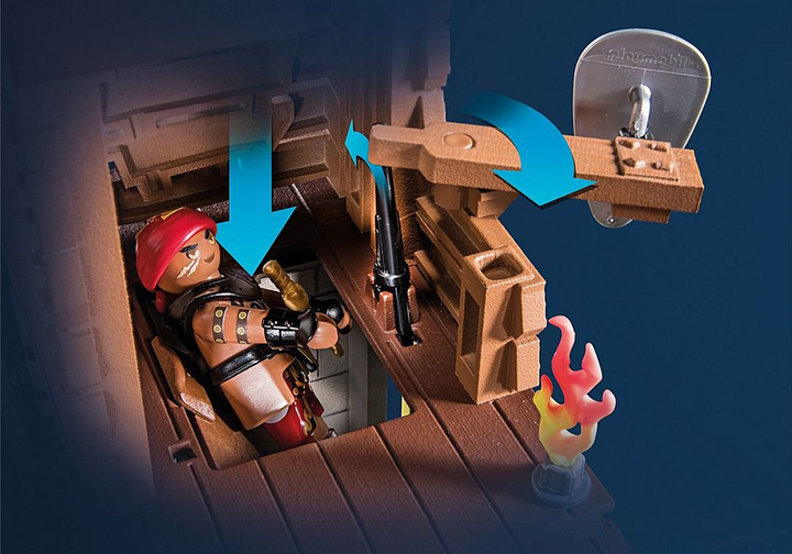 Дитячий ігровий набір Playmobil Novelmore проти Burnham Raiders Turn Square 71298 (4008789712981) - зображення 7