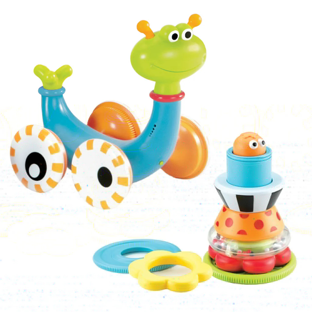Zabawka Yookidoo Crawl 'N' Go Snail (20373401136) - obraz 5