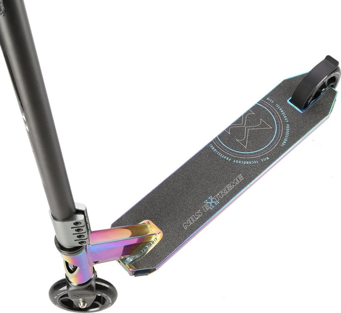 Hulajnoga dziecięca Nils Extreme do trikow HS109 Neon (5907695597332) - obraz 3