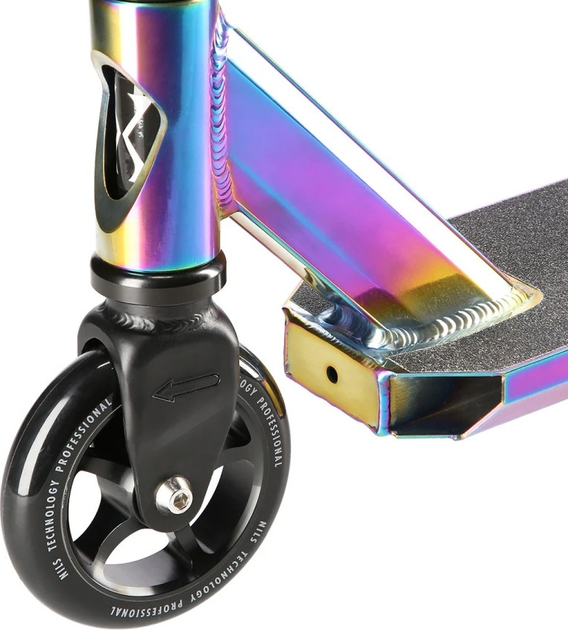 Hulajnoga dziecięca Nils Extreme do trikow HS109 Neon (5907695597332) - obraz 6