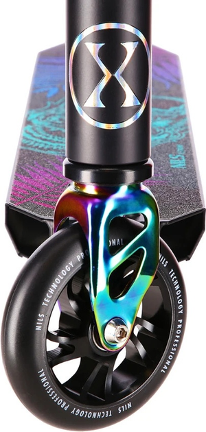 Самокат дитячий Nils Extreme для трюків Neo HS002 Чорний (5907695545432) - зображення 8