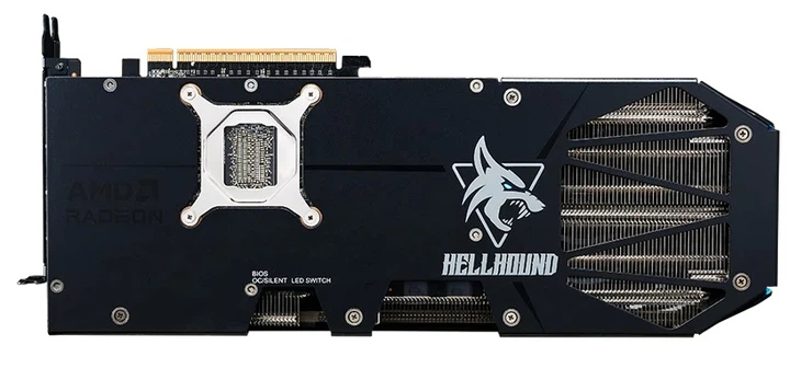 Видеокарта PowerColor Hellhound AMD Radeon RX 9070 XT 16GB GDDR6
