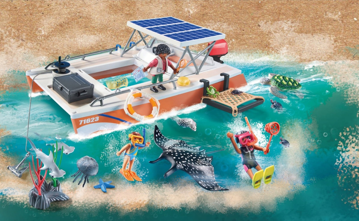 Zestaw zabawek dla dzieci Playmobil WIiltopia Badanie rafy koralowej 71623 (4008789716231) - obraz 5