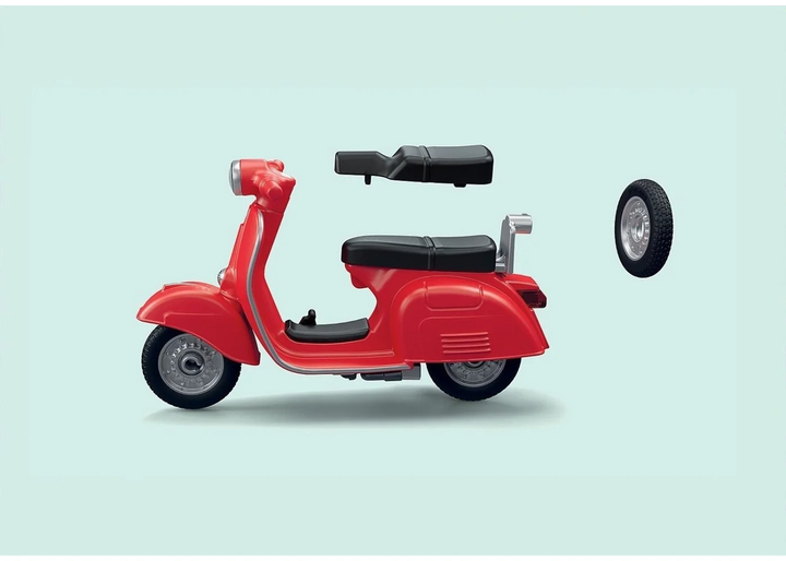 Дитячий іграшковий набір Playmobil Гараж Vespa 60- х років 71620 (4008789716200) - зображення 6