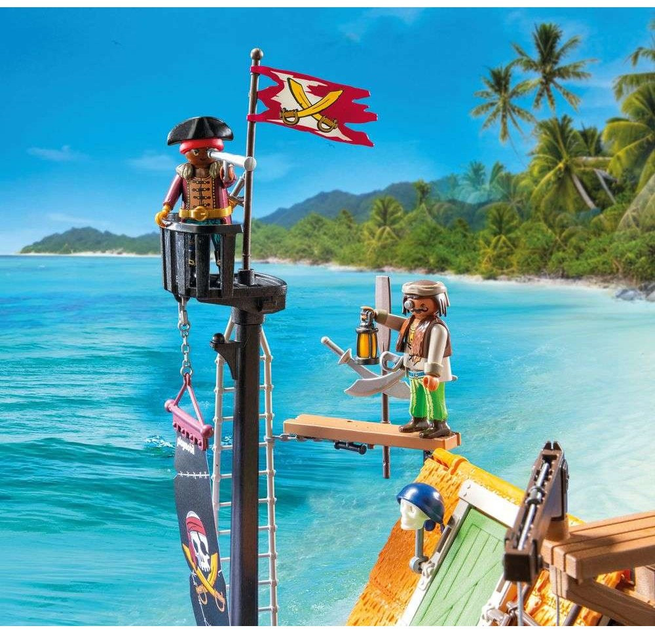 Zestaw zabawek dla dzieci Playmobil Pirates Piracki port z więzieniem 71792 (4008789717924) - obraz 3
