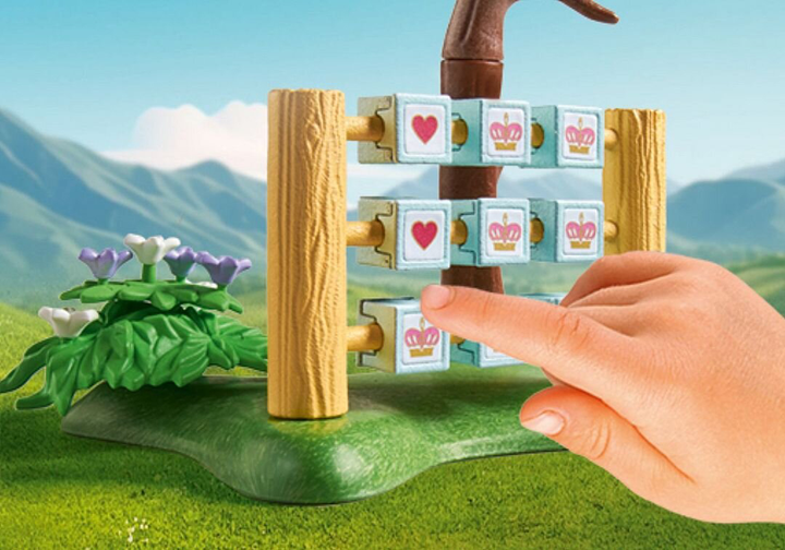 Zestaw zabawek dla dzieci Playmobil Princess Magic Królewskie dzieci w parku 71849 (4008789718495) - obraz 6