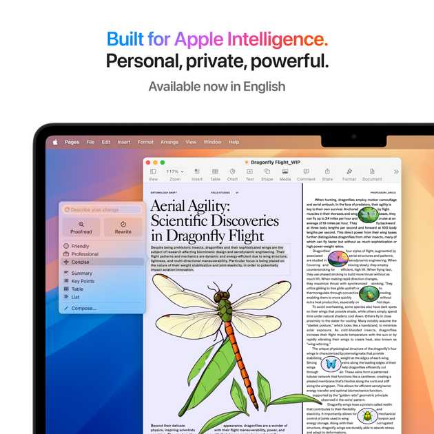 Laptop Apple MacBook Air 15.3" M4 16/512GB 2025 (MW1M3RU/A) (QWERTY+cyrylica) Midnight - obraz 6