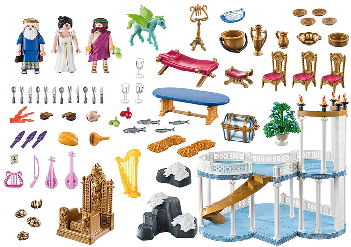 Дитячий ігровий набір Playmobil Історія Палац на Олімпі 70465 (4008789704658) - зображення 3