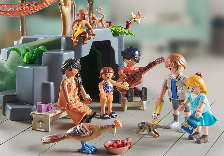 Zestaw zabawek dla dzieci Playmobil WIiltopia Rodzinny dom na drzewie 71013 (4008789710130) - obraz 5