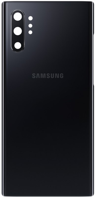 Задня кришка Samsung N975 Galaxy Note 10+/N976 чорна Aura Black Original PRC + скло камери - Фото 1 Задня кришка Samsung N975 Galaxy Note 10+/N976 чорна Aura Black Original PRC + скло камери - зображення 1