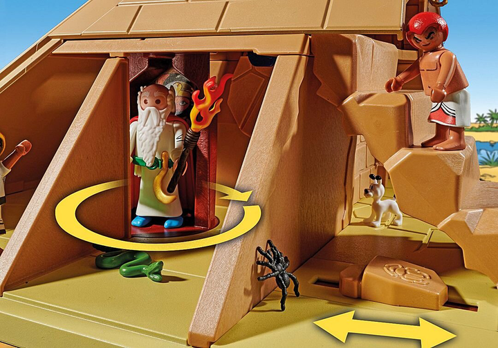 Дитячий ігровий набір Playmobil Asterix: Піраміда фараона 71148 (4008789711489) - зображення 4