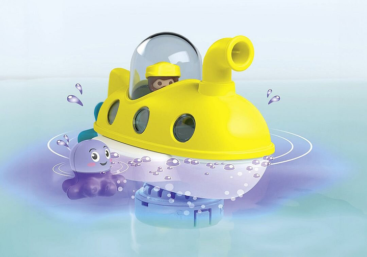 Zabawka do kąpieli Playmobil Junior Aqua & Tinti Kolorowa łódź podwodna 71440 (4008789714404) - obraz 4