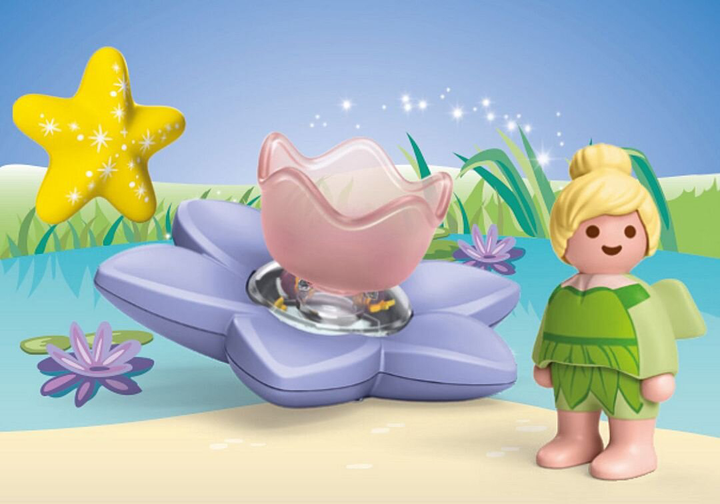 Набір дитячих іграшок Playmobil Junior Aqua & Disney: Дінь-Дінь та чарівна плаваюча квітка 71772 (4008789717726) - зображення 3
