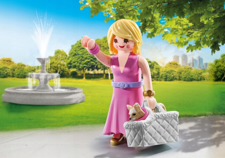 Набір фігурок Playmobil My Life Леді з чихуахуа 71737 (4008789717375) - зображення 4