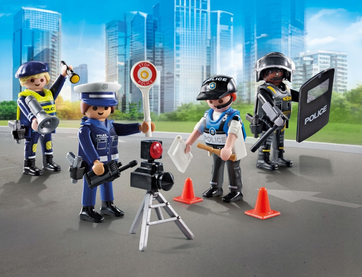Zestaw figurek Playmobil Action Heroes Zestaw figurek policjantów 71730 (4008789717306) - obraz 3