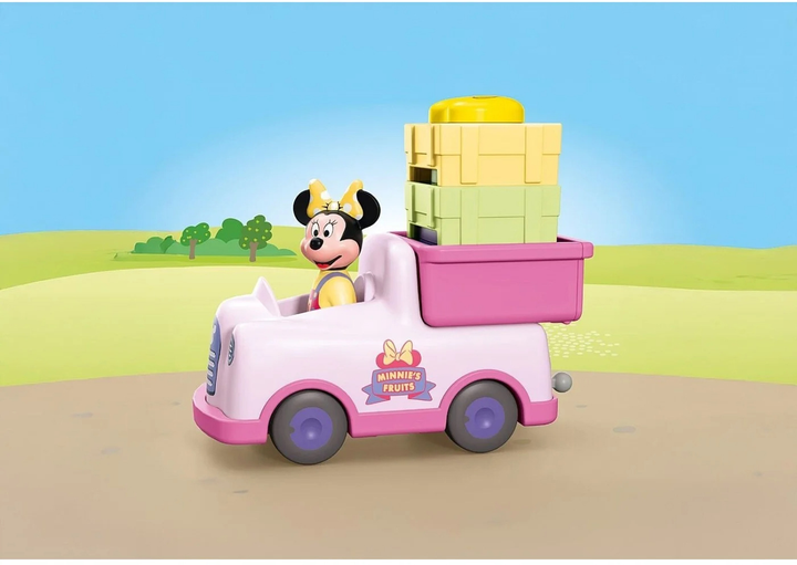 Іграшка для малюків Playmobil Junior & Disney Міккі Маус та сортувальник фруктів 71770 (4008789717702) - зображення 4