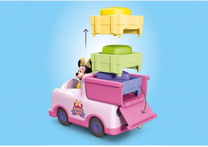 Іграшка для малюків Playmobil Junior & Disney Міккі Маус та сортувальник фруктів 71770 (4008789717702) - зображення 5